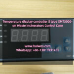 Temperature display controller S type XMT3000 for incinerator control case